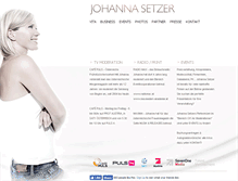 Tablet Screenshot of johannasetzer.com